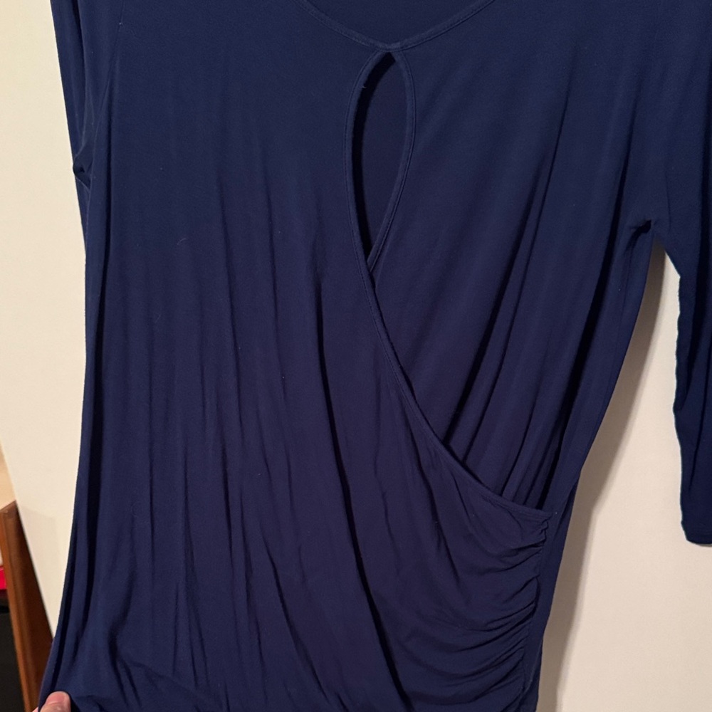 14th & Union Navy Women's Blouse